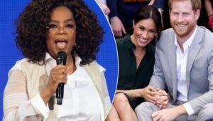 Oprah with Meghan & Harry